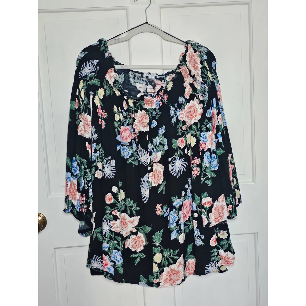 29 Favlux boho top, sz L